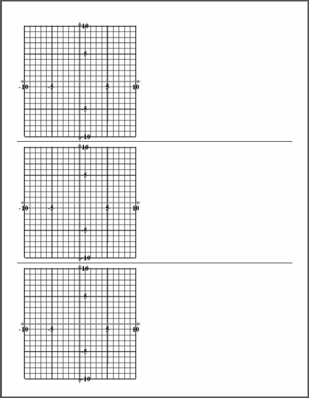 grwth blank graphs to print